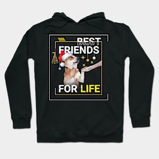 Basenji Dog Best Friends for Life Christmas Hoodie